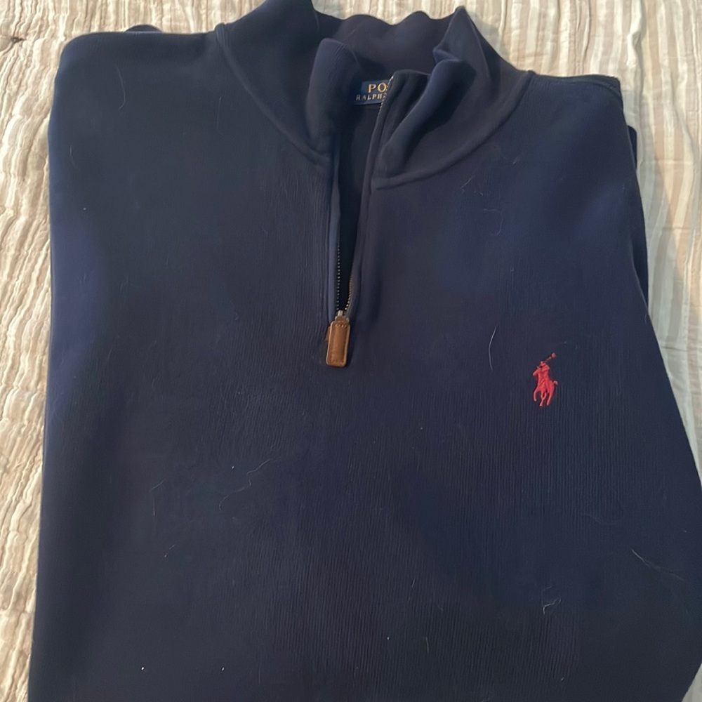 Men’s Ralph Lauren polo size XXL navy pullover